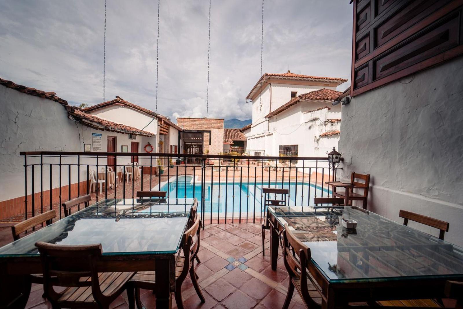 Hosteria De La Plaza Menor Santa Fe de Antioquia Esterno foto
